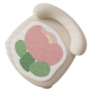 
Simple imitation cashmere cushion living room sofa dirt-resistant soft cushion student office long-term sewing isolation chair cushion practical