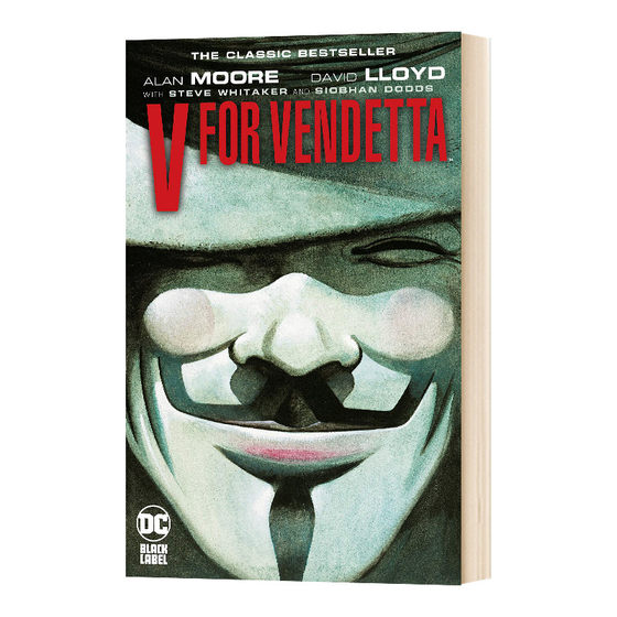 V字仇杀队 DC漫画 V For Vendetta 英文原版动漫读物 进口英语书籍