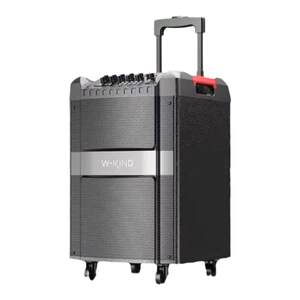 
Weirjing K10 live karaoke Bluetooth speaker 100W high-power subwoofer square dance instrument performance speaker