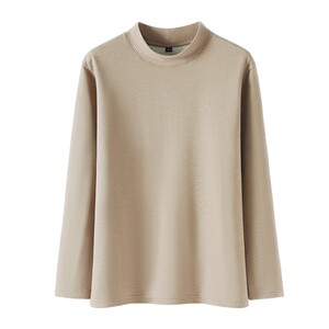 
Baleno SK wool silk half turtleneck double-sided velvet bottoming shirt men's winter camel autumn coat warm long-sleeved T-shirt