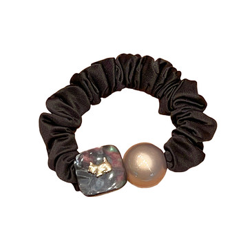 
French high-end puppy pearl headband for women