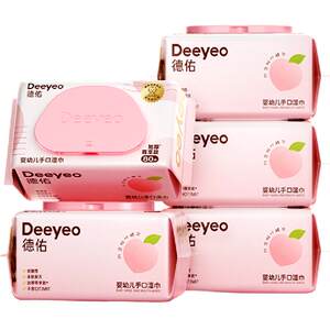 [Pull down details to receive subsidy] Deyou baby wipes thickened wet tissues for newborn babies' hands and mouth