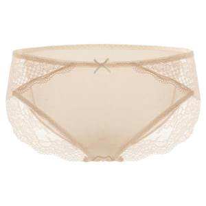 
Jinsanta Comfortable and breathable without sweating, silk underwear for women's mid-waist mulberry silk briefs {three sets} underwear