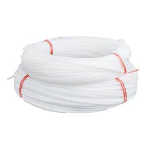 
Teflon tube Milk white polytetrafluoroethylene tube Tetrafluoro tube PTFE hose corrosion-resistant high temperature Teflon tube