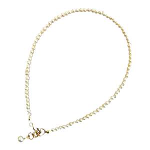 Extremely near the circle natural freshwater pearl bracelet simple mini 14K bag gold bandal small pearl bracelet girl