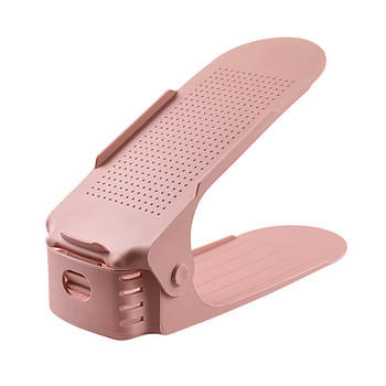 
Household folding shoe rack double-layer three-stage magic tool