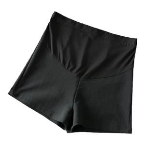 Pregnant women's ultra-shorts spring and summer thin leggings that do not tighten the belly during pregnancy and small people wear yoga safety pants