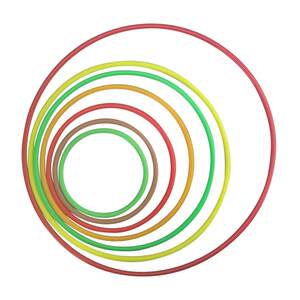 The new adult toys in the circle circle of toys with the same stall market traditional stalls, the nation of the game plastic circle puzzle