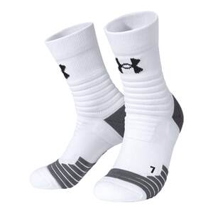 Under Armor sports socks mid-calf high-top socks badminton running cotton thickened towel bottom men's professional basketball socks