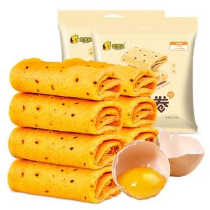 Stupid Ball Phoenix Rolling Egg Roll Crispy Egg Biscuit Casual Snacks Net Red Snack Nutrition Breakfast Gift Pack