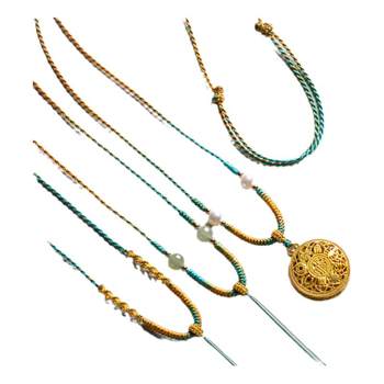 Hua Su Hand Manually Weaving Qianli Jiangshan Rope
