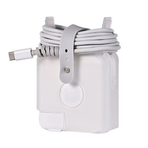 Suitable for Apple MacbookPro charger protective cover mac laptop power case 14-inch air13 accessories M2 head 2025 plug 2024 data cable 67 storage M5M4 watt 15M3