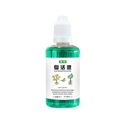 Special rejuvenation solution for plants with yellowing stems and fallen leaves that do not grow.