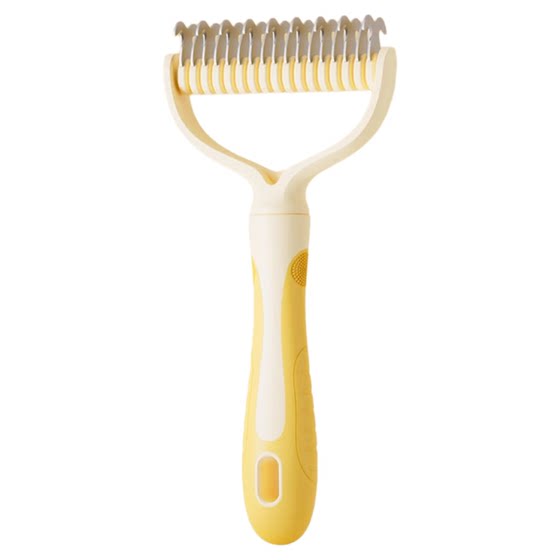 Cat Comb Pets Open Knot Comb Cats and Dogs Thin Comb Long Hair Cats Special Pet Supplies Dog Hair Cleaning Tool