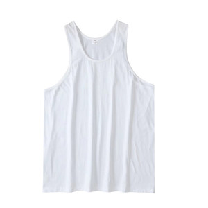 
Middle-aged pure cotton sweat vest loose large size vest hurdle bottoming middle-aged vest old man shirt summer thin men