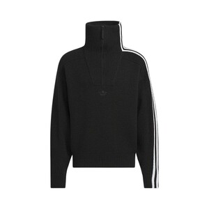 
adidas Adidas clover half-zip turtleneck pullover sweater 26 men and women same style sweater KS5340