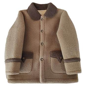 Women's new autumn and winter fur integrated sherpa jacket