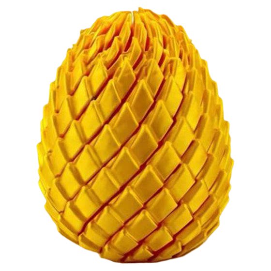 
3D printed toy decompression dragon egg rotating deformation ball slime ball creative children and adults finger decompression artifact
