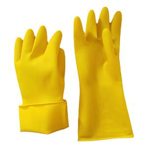 
Thickened rubber natural latex gloves labor protection work wear-resistant waterproof and anti-slip rubber leather plastic dishwashing durable housework