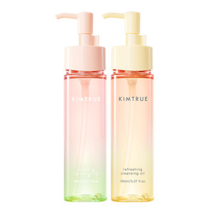 
KIMTRUE fig cleansing oil sun red pear cleansing water quick to remove pores clean and gentle genuine