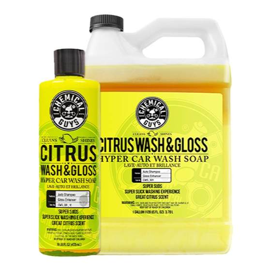 Chemical kid citrus car washing solution pre -washing light water wax foam concentrated decontamination cleaning cleaner car washing dedicated car wax
