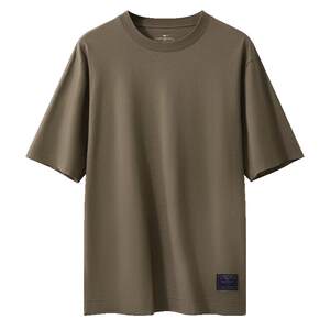 
Septwolves short-sleeved T-shirt men's 2026 new men's knitted shirt men's vest pure cotton bottoming sweatshirt