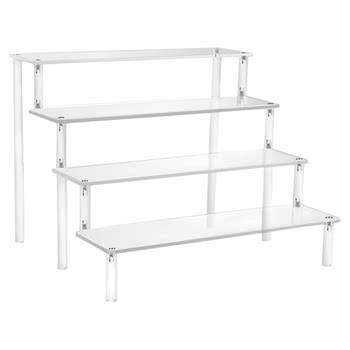 Heightened Acrylic Ladder Display Rack Blind Box Figure Storage Rack Bubble Mart Storage Customized Multi-layer Display Rack