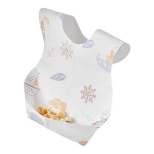 October crystallized baby disposable bibs, baby rice pockets, children's eating waterproof bibs, feeding rice pockets, 20 pieces