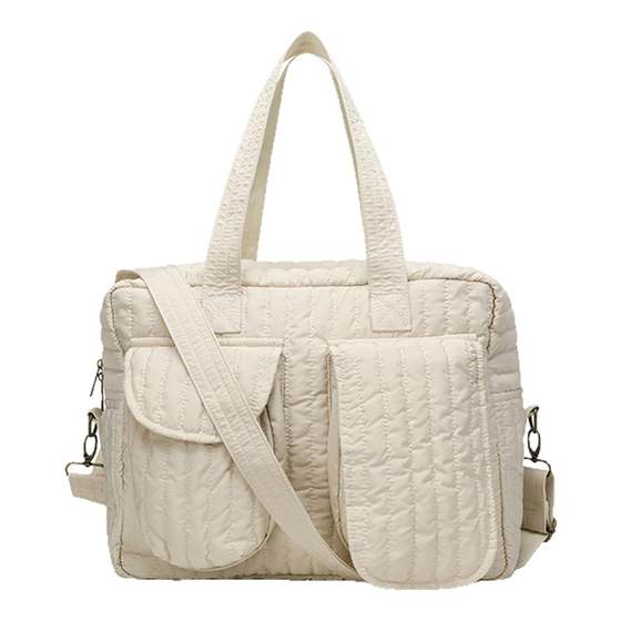 
Lightweight shoulder bag Mommy bag 2025 new lightweight large capacity travel bag multi-functional crossbody bag mother and baby