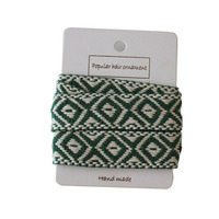 Cotton Jacquard Webbing 2.5 Cm Wide Ethnic Style Pure Cotton Edge Accessories For Clothing, Shoes, And Bags