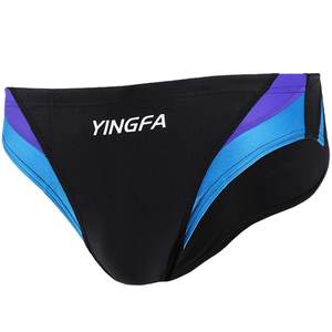 Yingfa men's swimsuit swimsuit triangle color matching hot springs are racing to prevent embarrassing fashion professional men's comfort swimming trunks