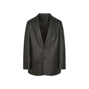 
Sketch men's autumn and winter new casual loose leather suit collar retro jacket fashion trendy jacket top trendy