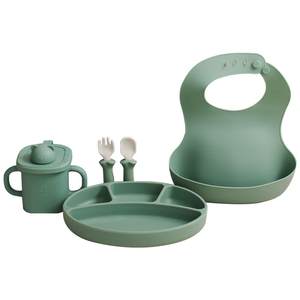 
[Genuine] Modui baby straw cup ppsu water cup drink buffalo milk bottle children's tableware set silicone