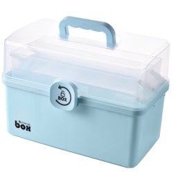 Large-capacity multi-layer medicine storage box