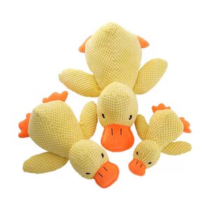 
Dog toy, puppy boredom relief artifact, pet plush doll, self-pleasure, sound, teeth grinding, bite-resistant dog supplies duck