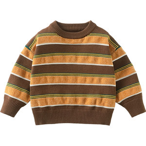 
[Sweater Clearance] Qiqi Bear Baby Sweater Spring and Autumn Boys Cardigan Children's Jacket Spring Girls Top