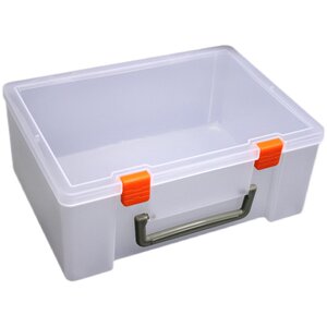 
Thickened extra large file box personnel information financial invoice official seal storage box desktop supplies A4 plastic file box