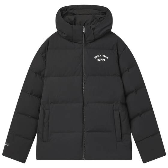 
FILA official men's down jacket 2025 winter new women's warm bread jacket cotton jacket couple's jacket