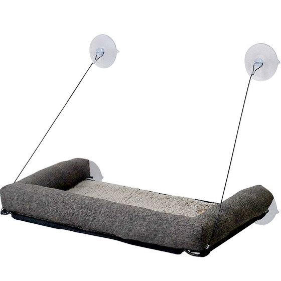 American KH windowsill suction cup hammock hanging nest cat swing summer hang window sunbathing cat nest pet supplies
