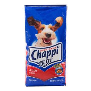 Jiabei dog food 10kg beef flavor dog -breed universal dog food 20*0.5kg main grain teddy teddy gold hair
