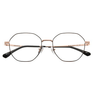 Zeiss design polygonal myopia glasses frame for women with ultra-light size lenses professional customized anti-blue light lens for men