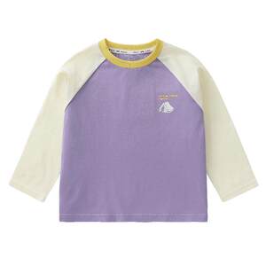 
Right European boys and girls bottoming shirt long-sleeved T-shirt raglan sleeves spring and autumn new children's clothing children's casual mountain style inner wear