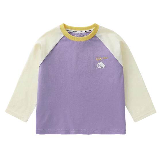 
Right European boys and girls bottoming shirt long-sleeved T-shirt raglan sleeves spring and autumn new children's clothing children's casual mountain style inner wear