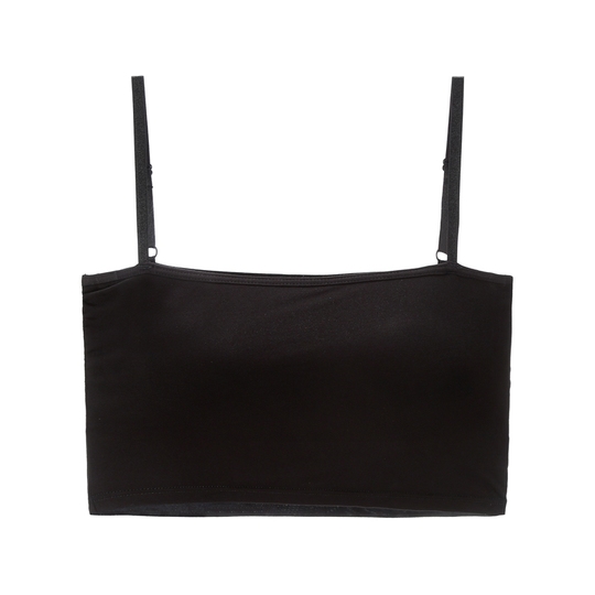 Mitu short camisole mit brustpolster – damen-nabel-bh, tube-top