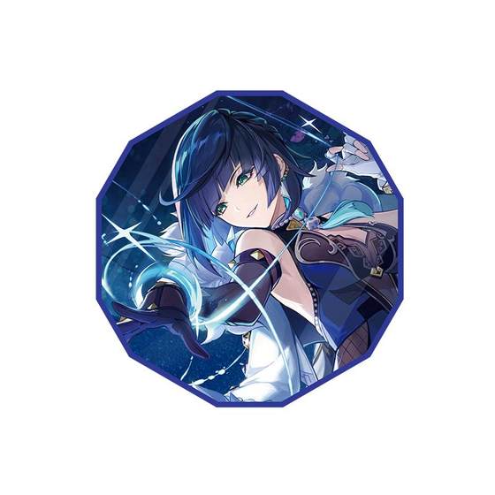 [Original God Official] Seven Sacred Summon Delivery Series Night Orchid Sand Cushion Blinds Genshin