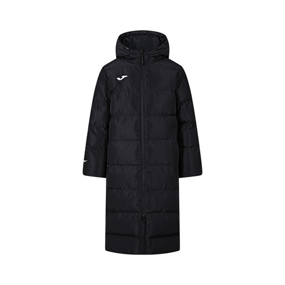 Joma autumn and winter new mid-length cotton jacket for men and girls clothes for children in winter medium and large children hooded cotton jacket
