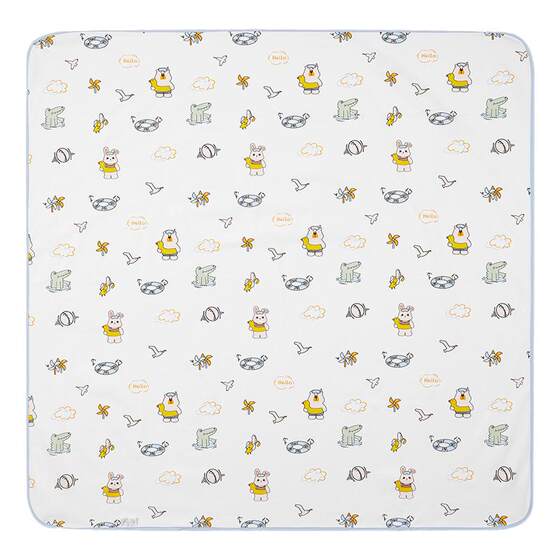 
October crystallized baby blanket newborn blanket pure cotton newborn baby blanket + baby bag single two-piece package