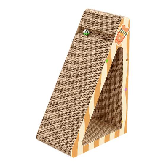 
Vertical cat scratching plate triangle grip resistance wear-resistant, no shaving, grinding claw artifact cat claw board cat toy cat supplies