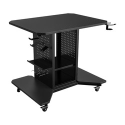 Zhuomao computer bedside table movable PS5 rack
