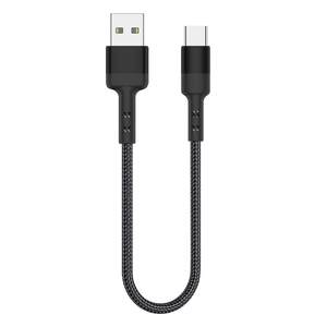 
Kini various short-term 66W/USB-C charging data cable PD60W fast charging 0.2m black and white braided dual TYPE-C mobile phone power bank suitable for Apple Xiaomi Huawei Honor OPPO Android